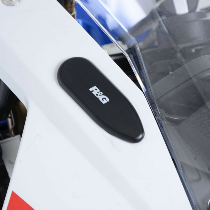 Плоча за огледала R&amp;G RACING Mirror Blanking Plate - Black BMW S1000RR