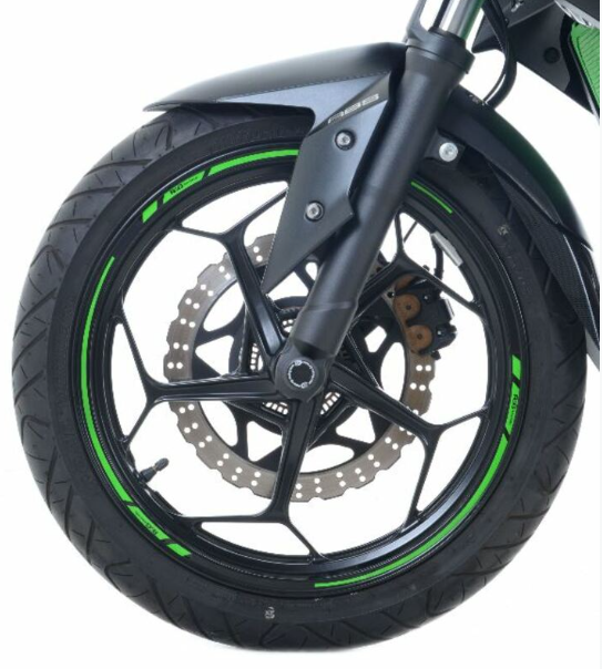 Лепенки за джанти R&amp;G RACING 17'' Green Rim Tape Set