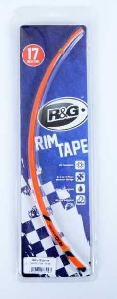 Лепенки за джанти R&amp;G RACING 17'' Orange Rim Tape Set