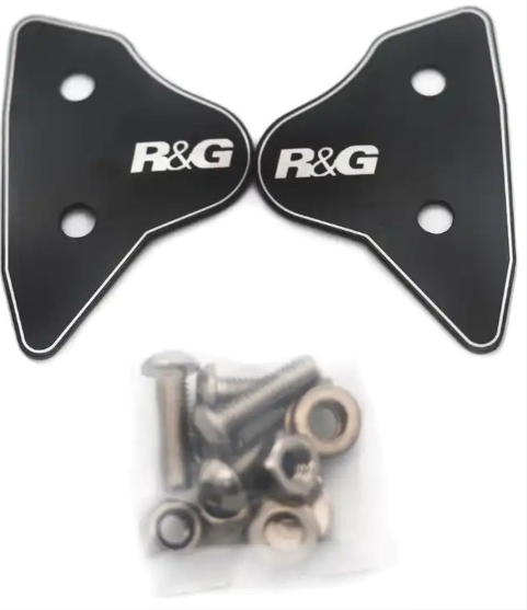 Плоча за огледала R&amp;G RACING Mirror Blanking Plates - Black Yamaha R7