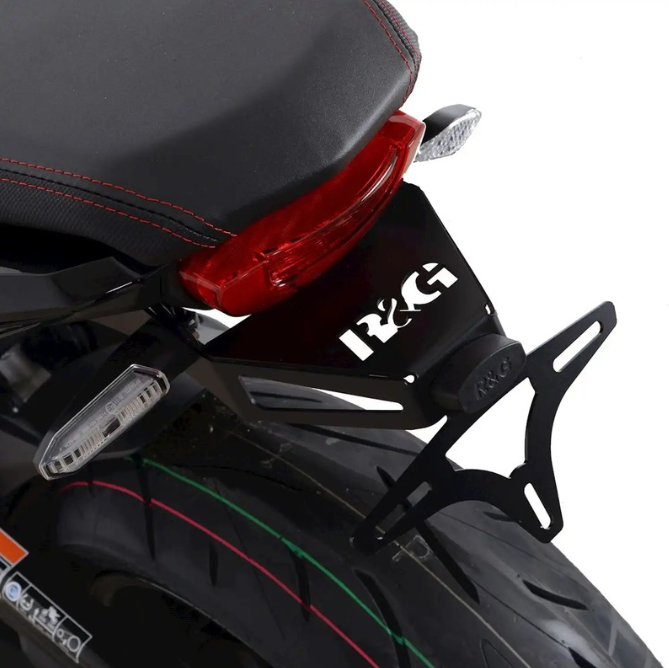 Стойка за номер R&amp;G RACING License Plate Holder - Black Honda CB650R/CBR650R