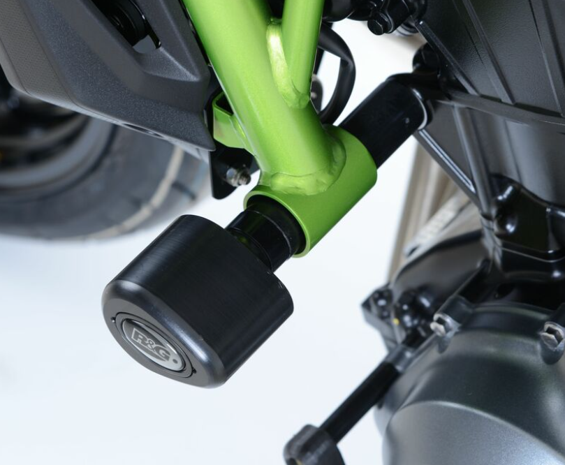 Краш тапи R&amp;G RACING Aero Crash Protectors White Kawasaki Z650