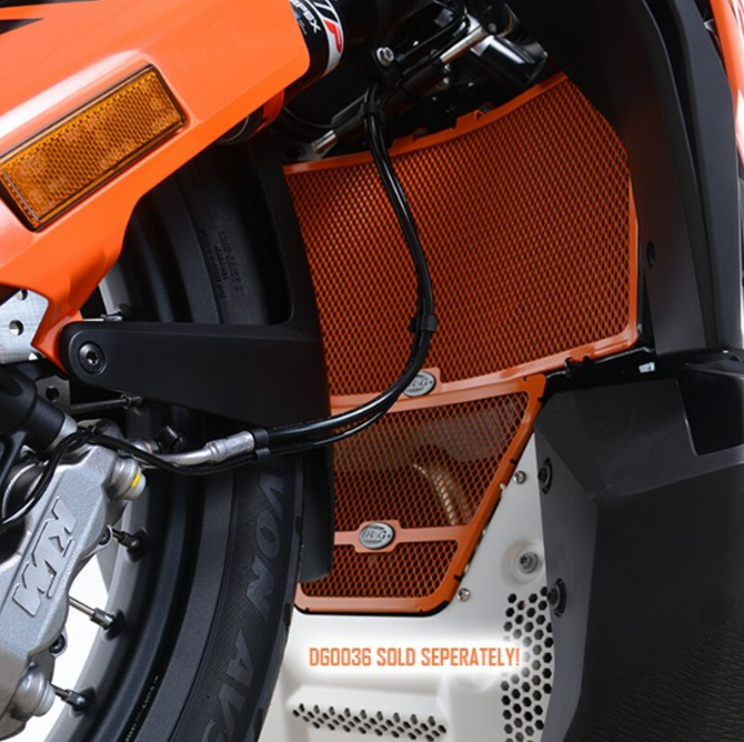 Протектор за радиатор R&amp;G RACING Radiator Guard Orange KTM 790 Adventure