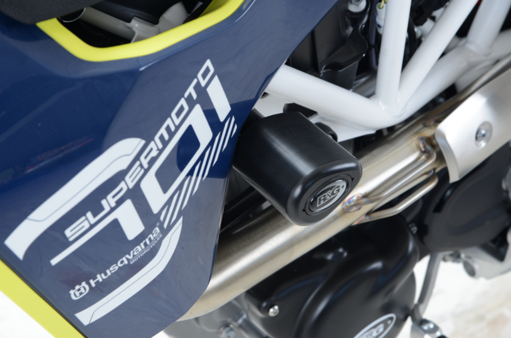 Краш тапи R&amp;G RACING Aero Crash Protectors Black Husqvarna 701 Supermoto
