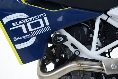 Краш тапи R&amp;G RACING Aero Crash Protectors Black Husqvarna 701 Supermoto