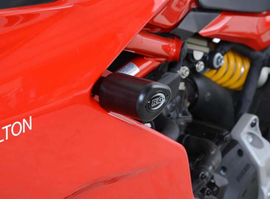 Краш тапи R&amp;G RACING Aero Crash Protectors Black Non Drill Kit Ducati Supersport