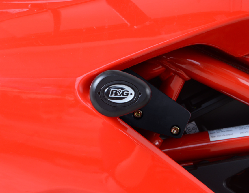 Краш тапи R&amp;G RACING Aero Crash Protectors Black Non Drill Kit Ducati Supersport
