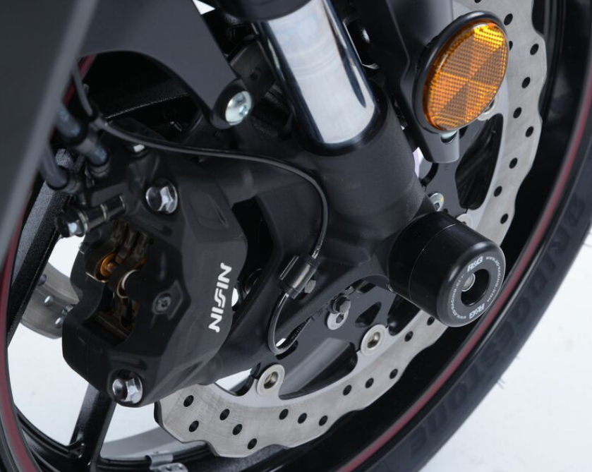 Краш тапи за ост R&amp;G RACING Fork Guard Black Triumph Street Triple 765