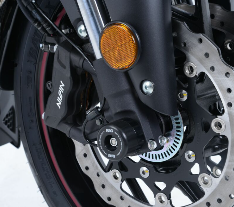 Краш тапи за ост R&amp;G RACING Fork Guard Black Triumph Street Triple 765