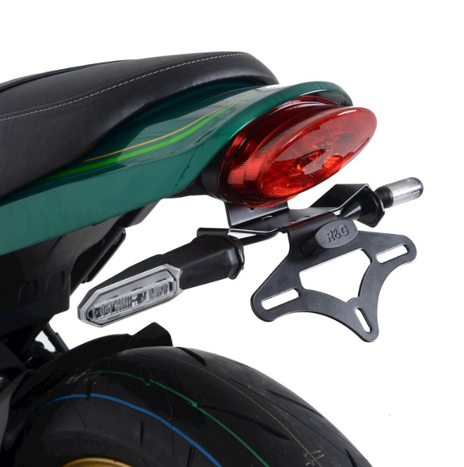 Стойка за номер R&amp;G RACING Licence Plate Holder - Black Kawasaki Z650RS