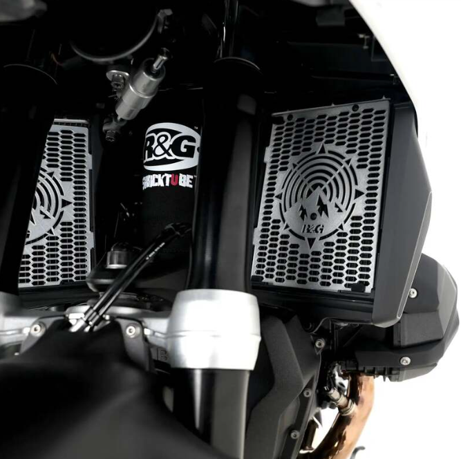 Протектор за радиатор R&amp;G Pro Radiator Guard Gray BMW R1300GS 24-25