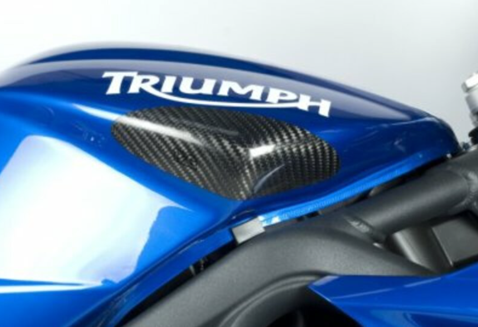 Протектор за резервоар R&amp;G RACING Tank Sliders Carbon Triumph