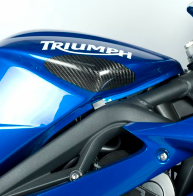 Протектор за резервоар R&amp;G RACING Tank Sliders Carbon Triumph