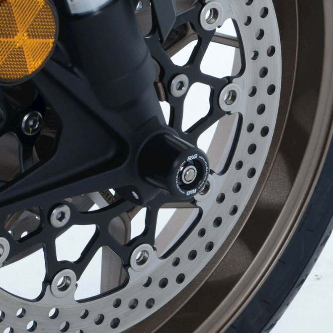 Краш тапи за ост R&amp;G RACING Fork Guard Black Honda CB650R