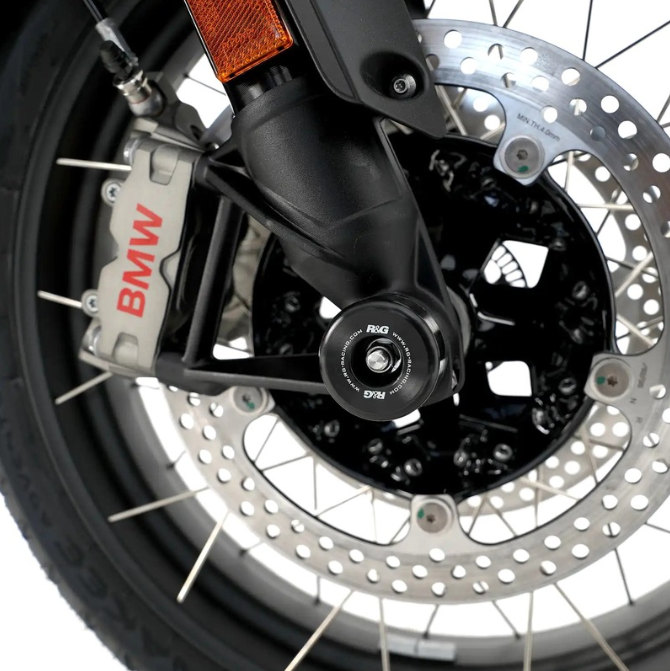 Краш тапи за ост R&amp;G RACING Fork Protectors - Black BMW R1300GS 24-26