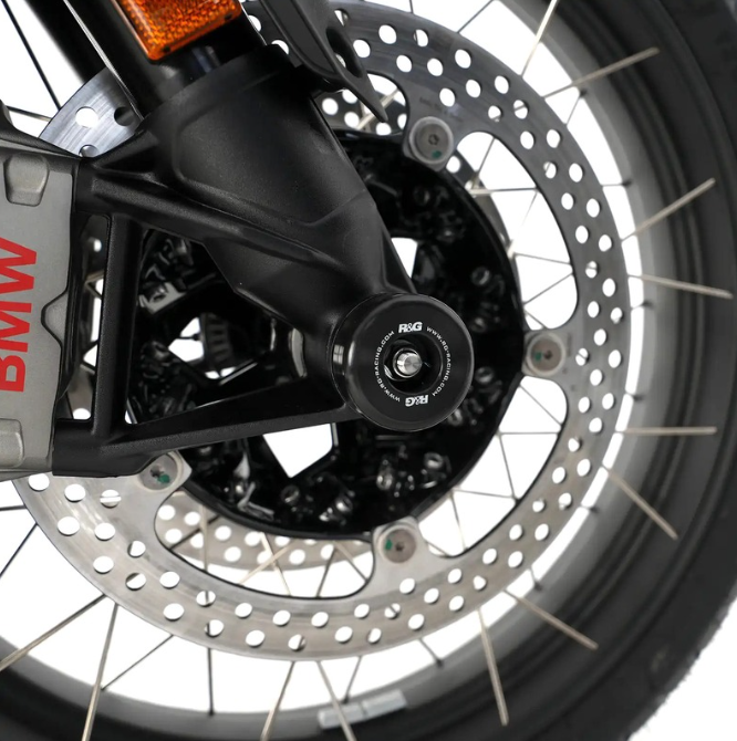 Краш тапи за ост R&amp;G RACING Fork Protectors - Black BMW R1300GS 24-26
