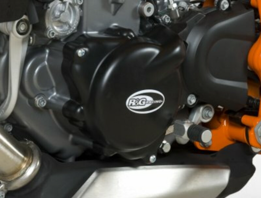 Протектор за двигател R&amp;G RACING Left Crankcase Protection Cover Black KTM/Husqvarna