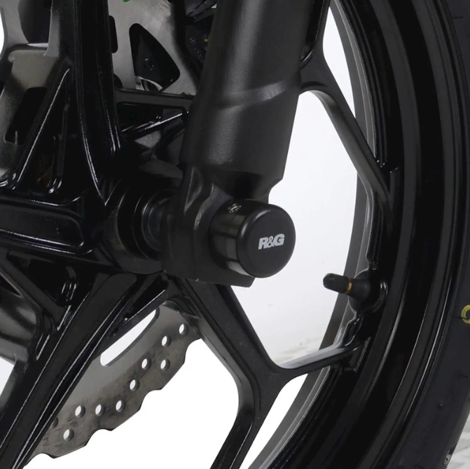Краш тапи за ост R&amp;G RACING Fork Guards Black Ninja / Z 125