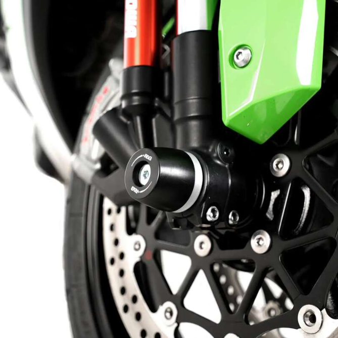 Краш тапи за ост R&amp;G RACING Fork Protection Black Kawasaki ZX-10R