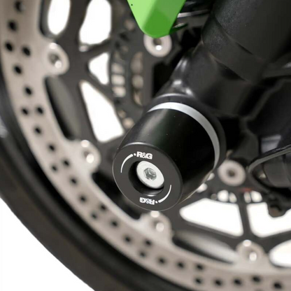 Краш тапи за ост R&amp;G RACING Fork Protection Black Kawasaki ZX-10R