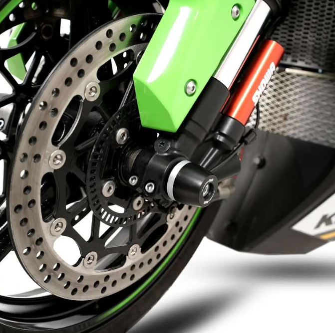 Краш тапи за ост R&amp;G RACING Fork Protection Black Kawasaki ZX-10R