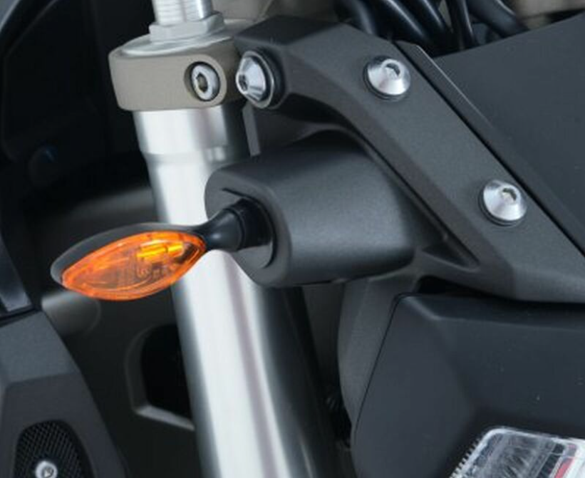 Адаптер за мигачи R&amp;G RACING Front Indicator Adapters Black Yamaha