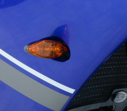 Адаптер за мигачи R&amp;G RACING Front Indicator Adapters Black Yamaha