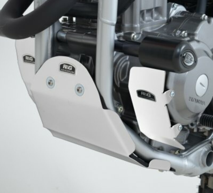 Протектор за двигател R&amp;G RACING Left Engine Case Guard Aluminium Silver Honda CRF250M/250L