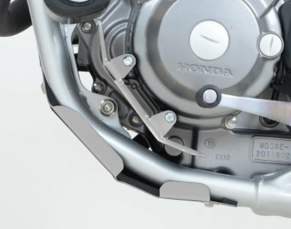 Протектор за двигател R&amp;G RACING Left Engine Case Guard Aluminium Black Honda CRF250M/250L