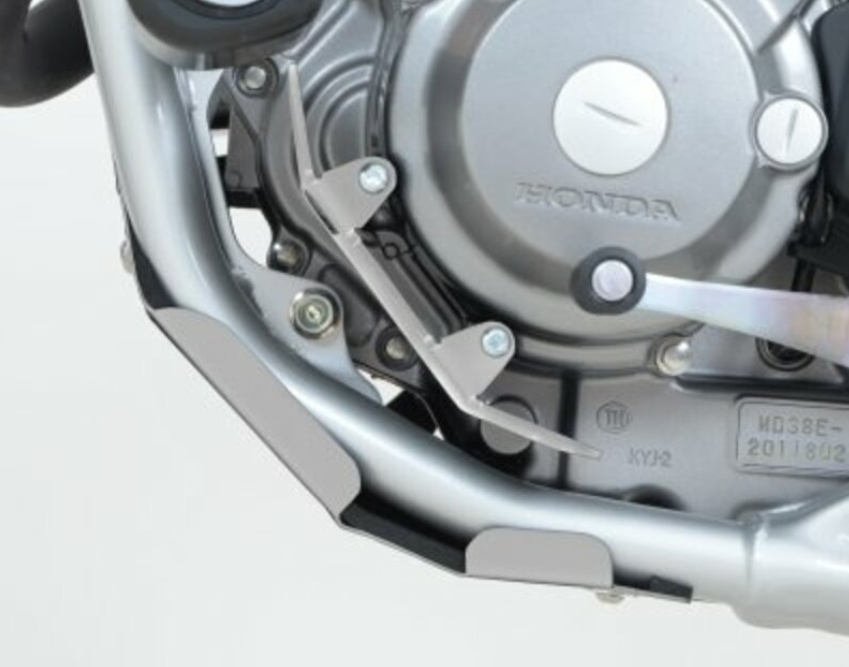 Протектор за двигател R&amp;G RACING Left Engine Case Guard Aluminium Silver Honda CRF250M/250L