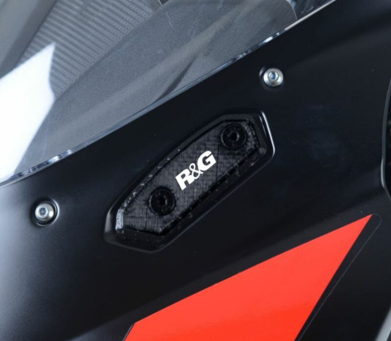 Плоча за огледала R&amp;G RACING Mirror Blanking Plate - Black Suzuki GSX-250R