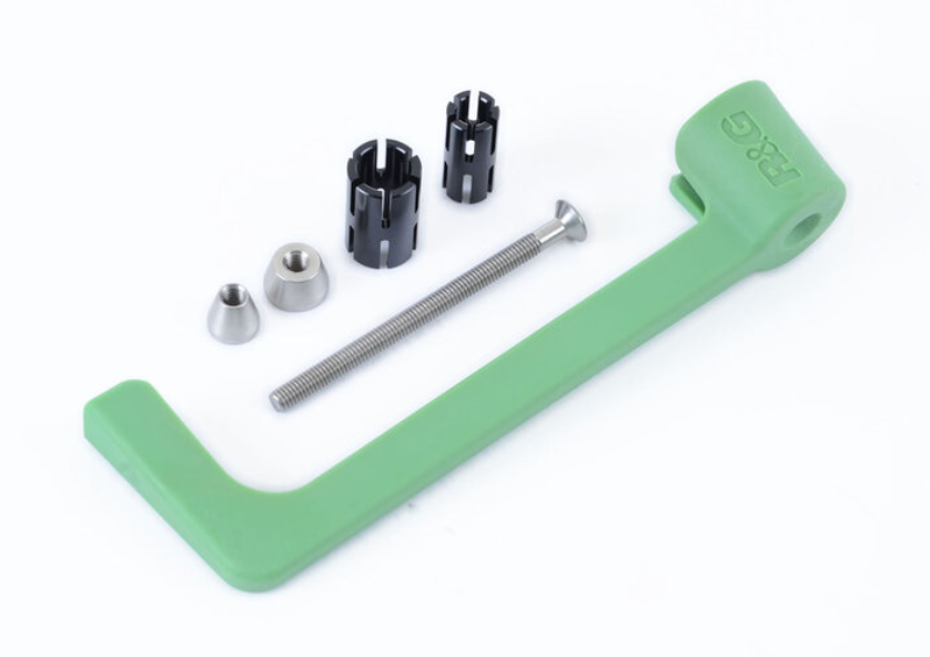 Протектори за кормило R&amp;G RACING Moulded Lever Guard - Green Husqvarna Svartpilen 125 / Vitpilen 401 KTM RC 125/390