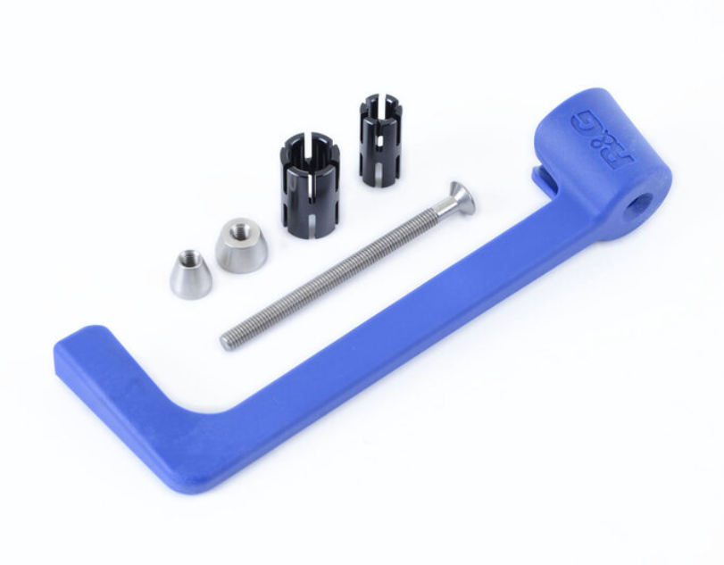 Протектори за кормило R&amp;G RACING Moulded Lever Guard - Blue Husqvarna Svartpilen 125 / Vitpilen 401 KTM RC 125/390