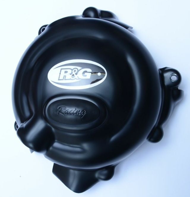 Протектор за двигател R&amp;G RACING Race Series Right Crankcase Protection Cover Black Triumph Street Triple 675 765 / Daytona 675
