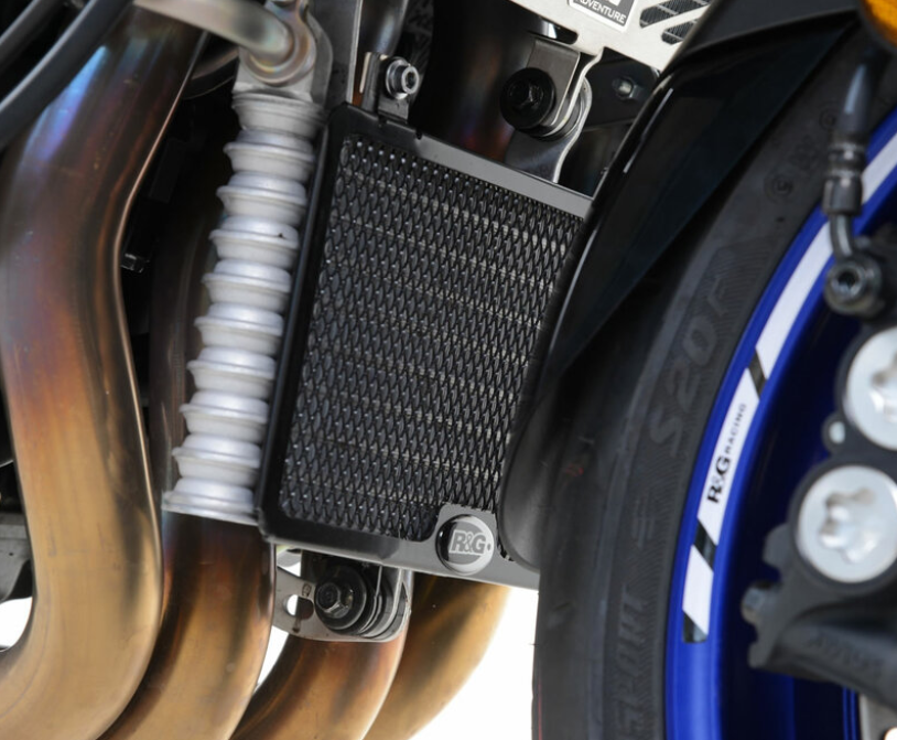 Протектор за радиатор R&amp;G Racing Radiator guard - DARK BLUE Yamaha MT-10 16-24