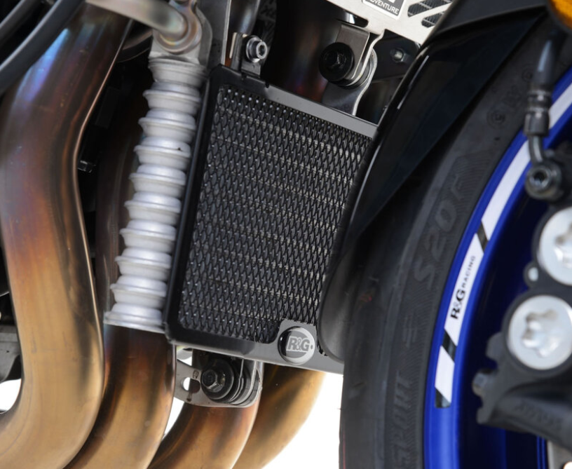 Протектор за радиатор R&amp;G Racing Radiator guard - Titanium Yamaha MT-10 16-24