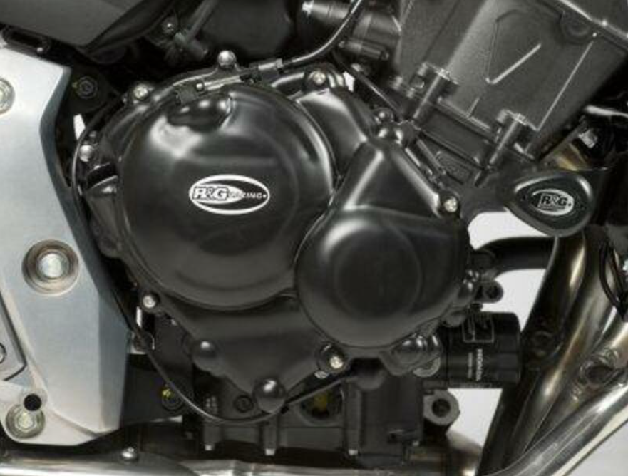 Протектор за двигател R&amp;G RACING Right Crankcase Protection Cover Black Honda CB600F