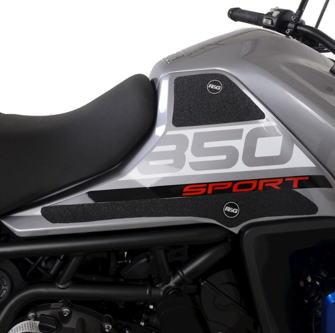 Протектор за резервоар R&amp;G RACING Tank Traction Pads Set 4 Pieces - Black Triumph Tiger 850 21-25