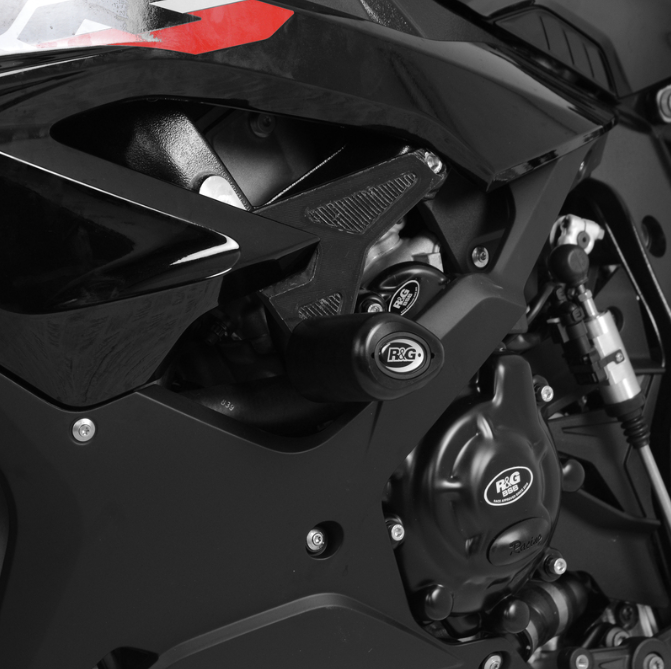 Краш тапи R&amp;G RACING Aero Crash Protectors Black BMW S1000RR 23-26