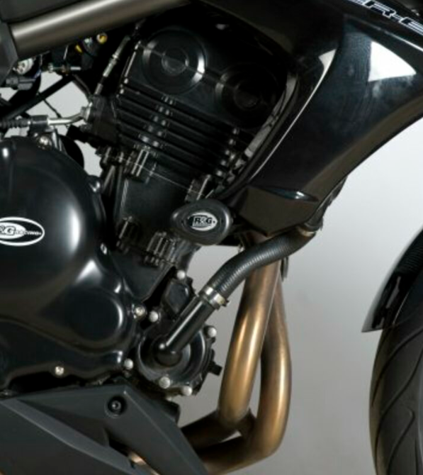 Краш тапи R&amp;G RACING Aero Crash Protectors Black Kawasaki ER-6 N 12-16