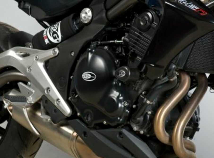 Краш тапи R&amp;G RACING Aero Crash Protectors Black Kawasaki ER-6 N 12-16