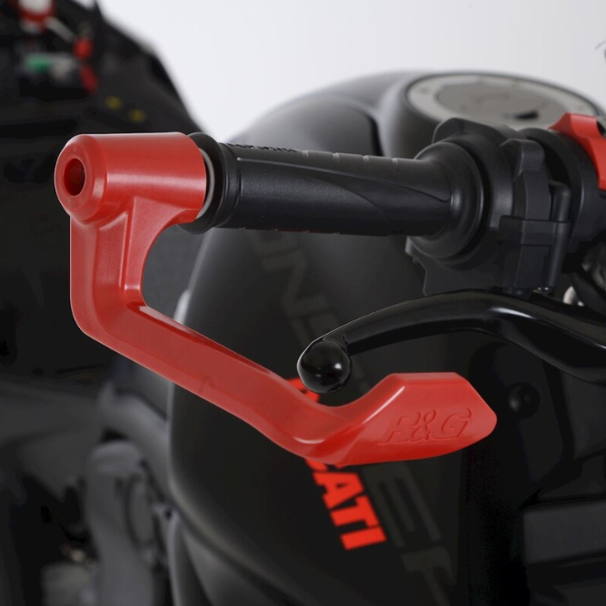 Протектори за кормило R&amp;G RACING Brake Lever Guard - RED Yamaha MT-09 22-23