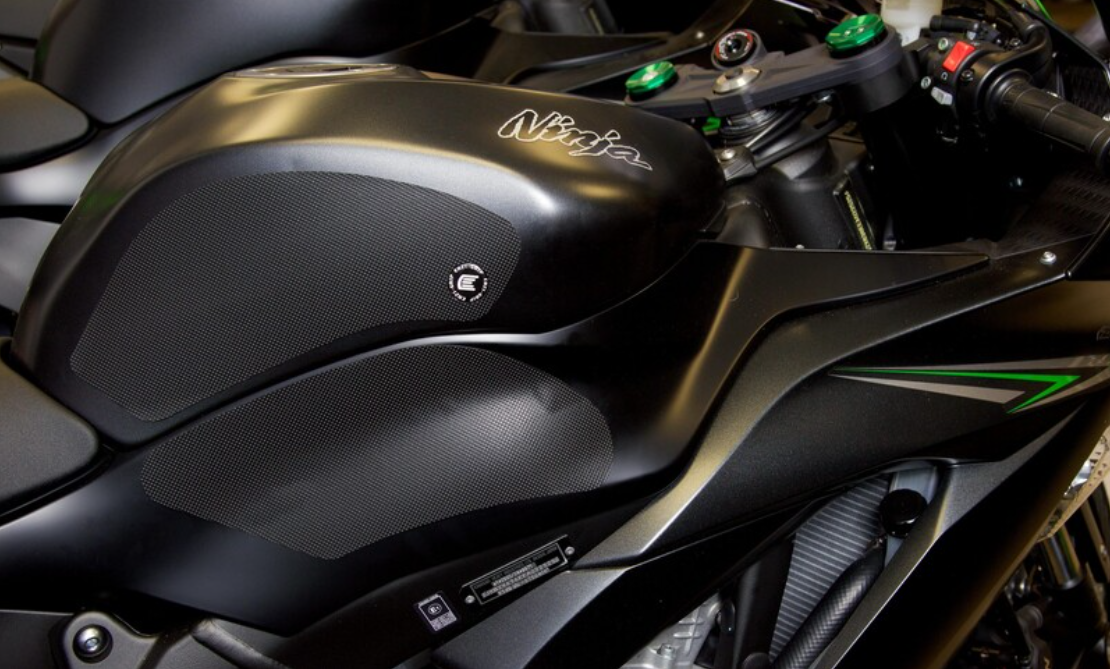 Протектор за резервоар R&amp;G RACING Eazi-Grip Pro Tank Traction Pads Set - Black Kawasaki ZX-6R 13-16
