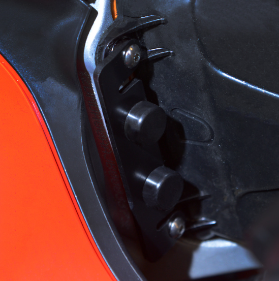 Плоча стопер за кормило R&amp;G RACING Lockstop Savers Black Ducati Panigale V4 18-22