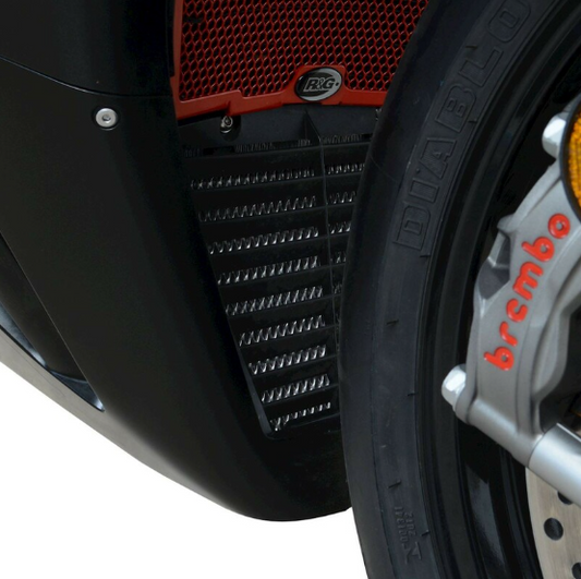 Протектор за маслен радиатор R&amp;G RACING Oil Cooler Guard Silver Honda CBR1000RR-R Fireblade 20-26