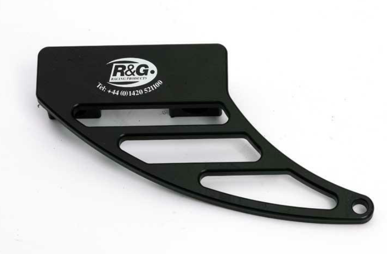 Протектор за верига R&amp;G RACING Toe Chain Guard (Shark Tooth) Black Alu