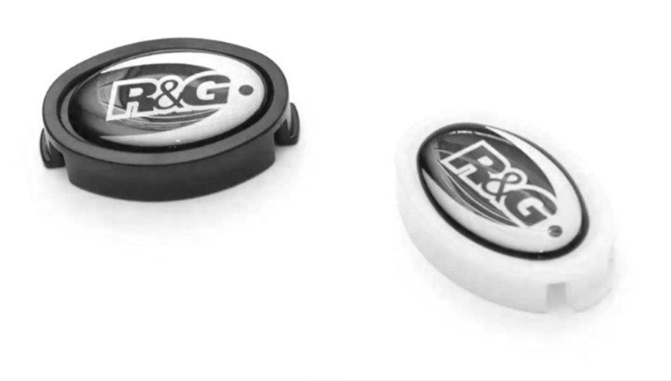 Капачки за краш тапи R&amp;G RACING Left/Right Frame Insert Black Aero Crash Protectors