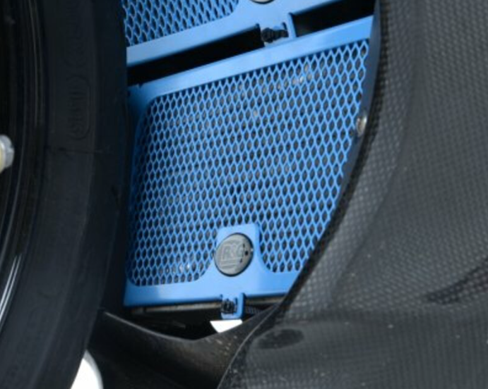 Протектор за радиатор R&amp;G Racing Aluminium Radiator guard Dark Blue - BMW S1000RR 10-14