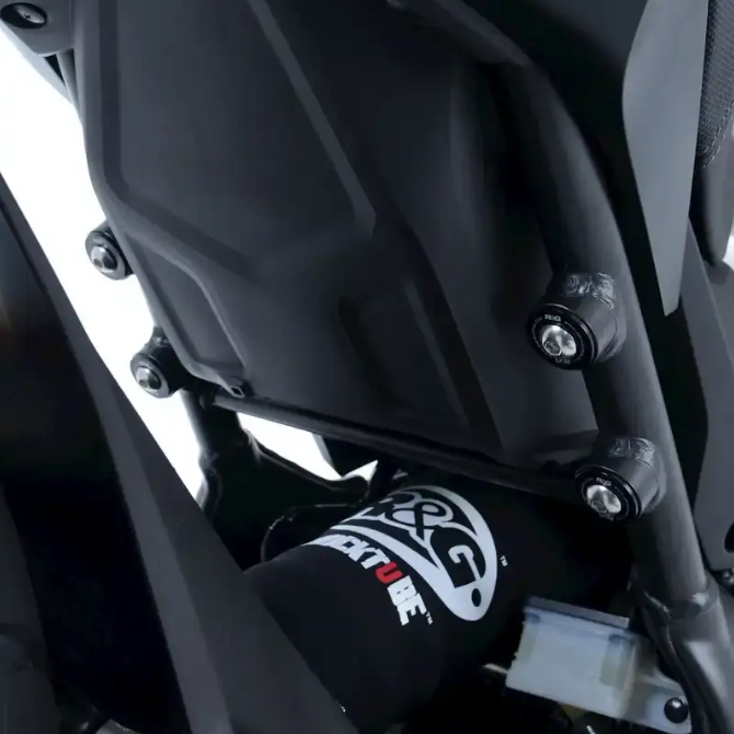 Плоча R&amp;G RACING Footrest Blanking Plate Black Honda CBR125R