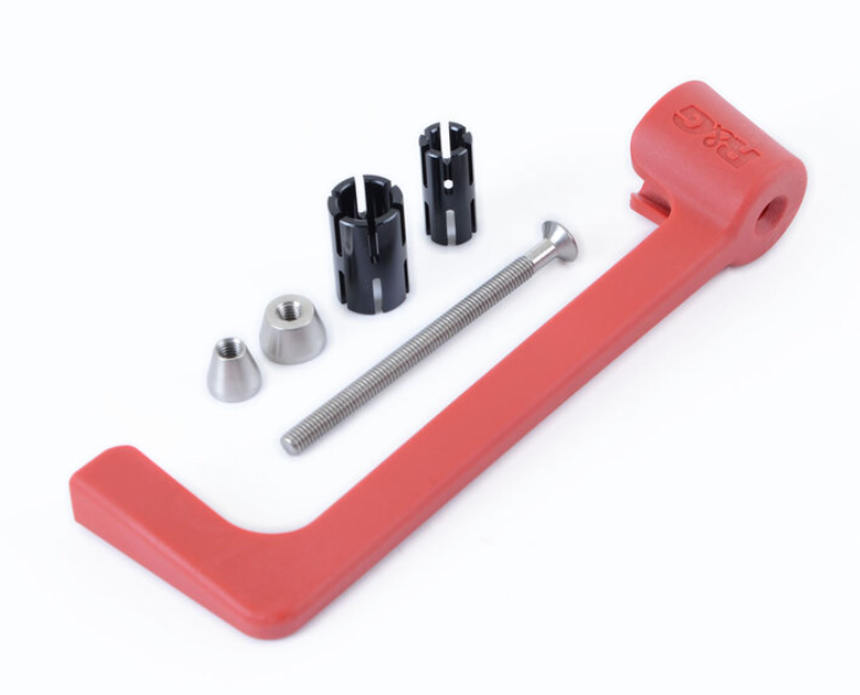 Протектори за кормило R&amp;G RACING Moulded Lever Guard - RED Yamaha MT-09 21-23